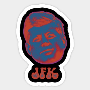 John F. Kennedy Sticker